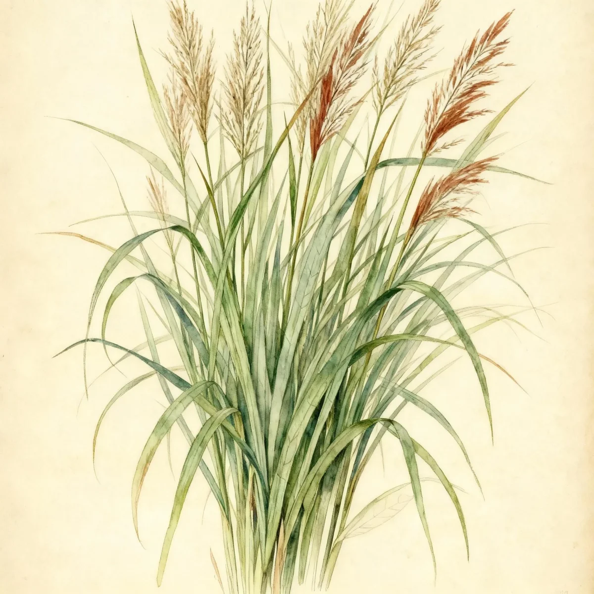 Eulalia (Miscanthus sinensis 'Gracillimus')
