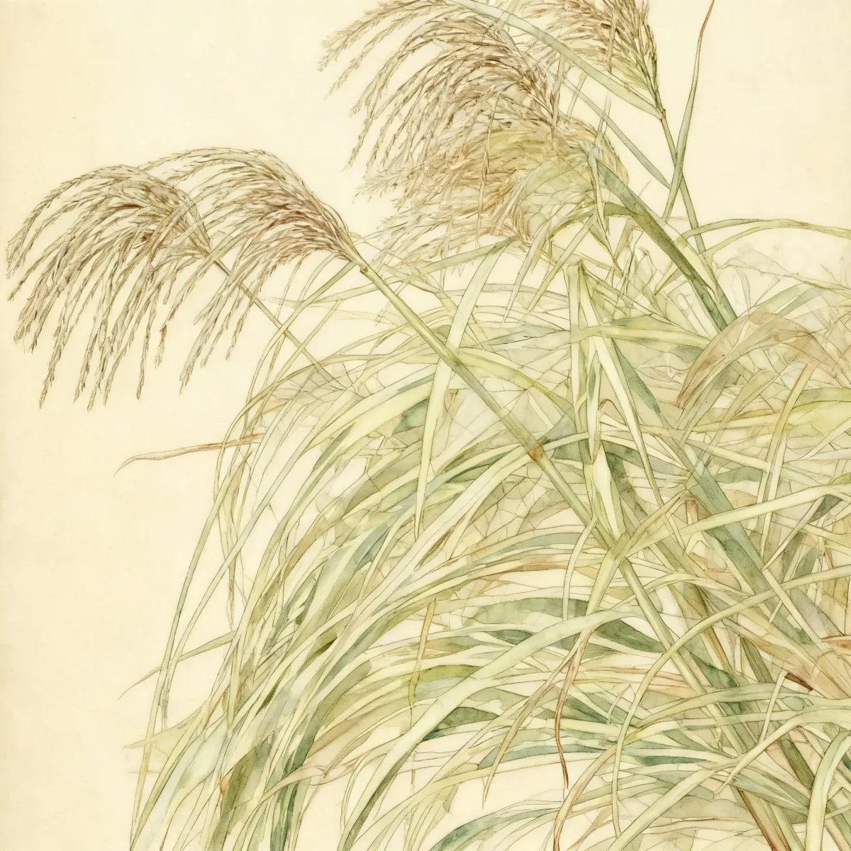 Eulalia (Miscanthus sinensis 'Variegatus')