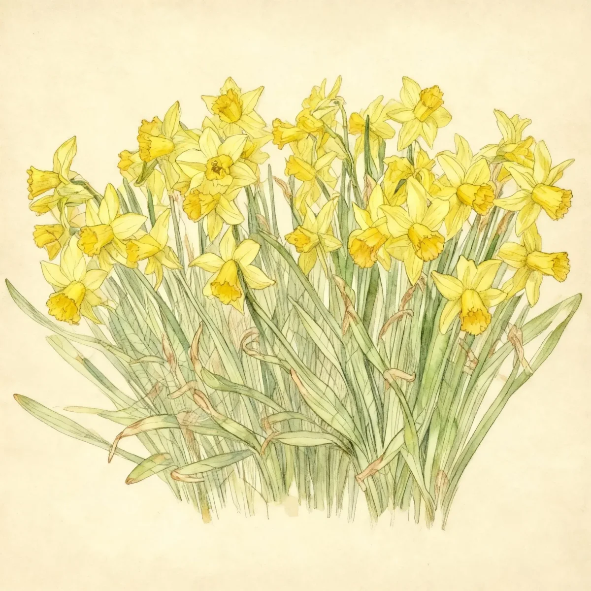 Cyclamineus daffodil