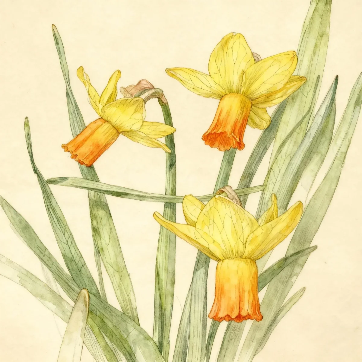 Cyclamineus daffodil