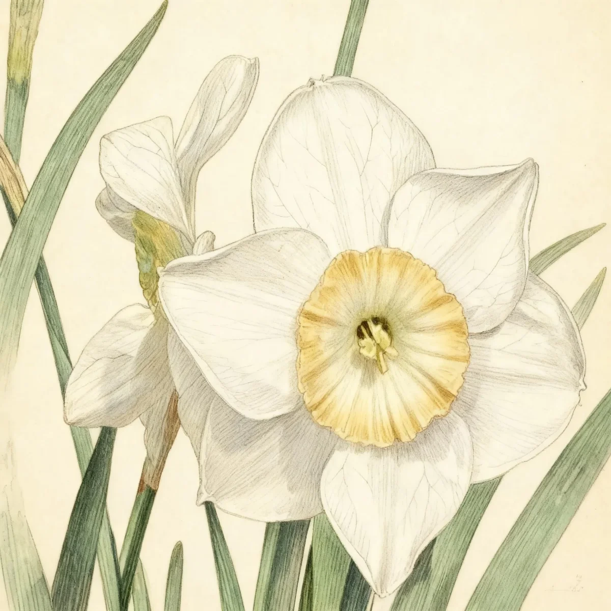 Large-cupped daffodil