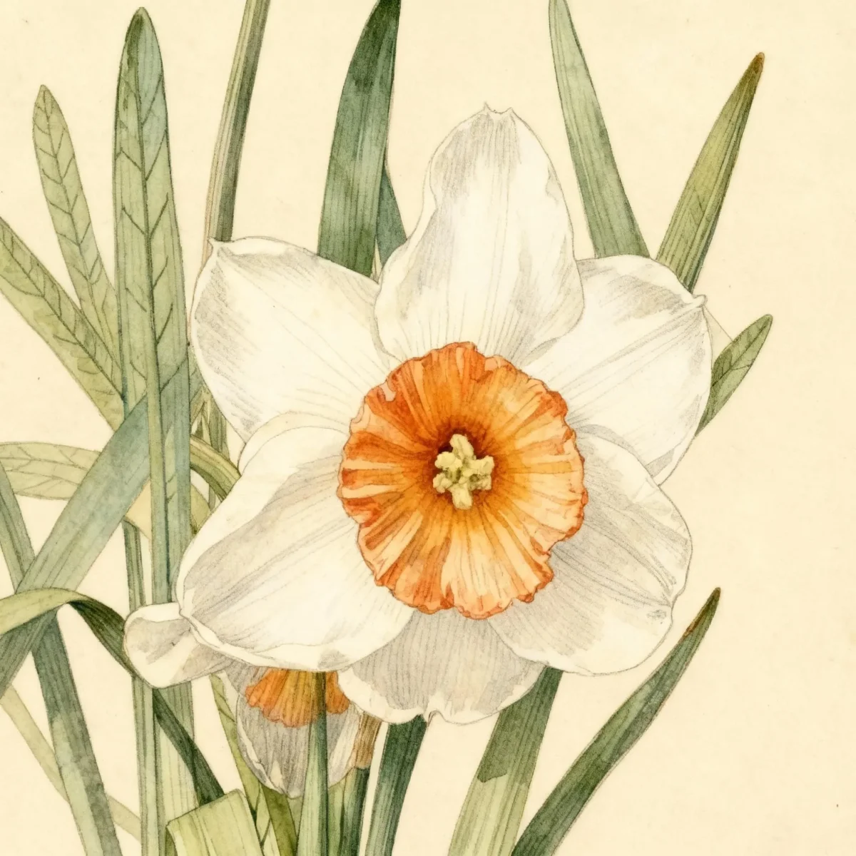 Large-cupped daffodil