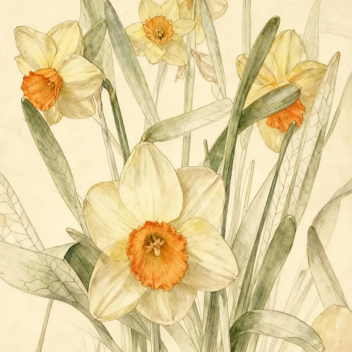 Large-cupped daffodil