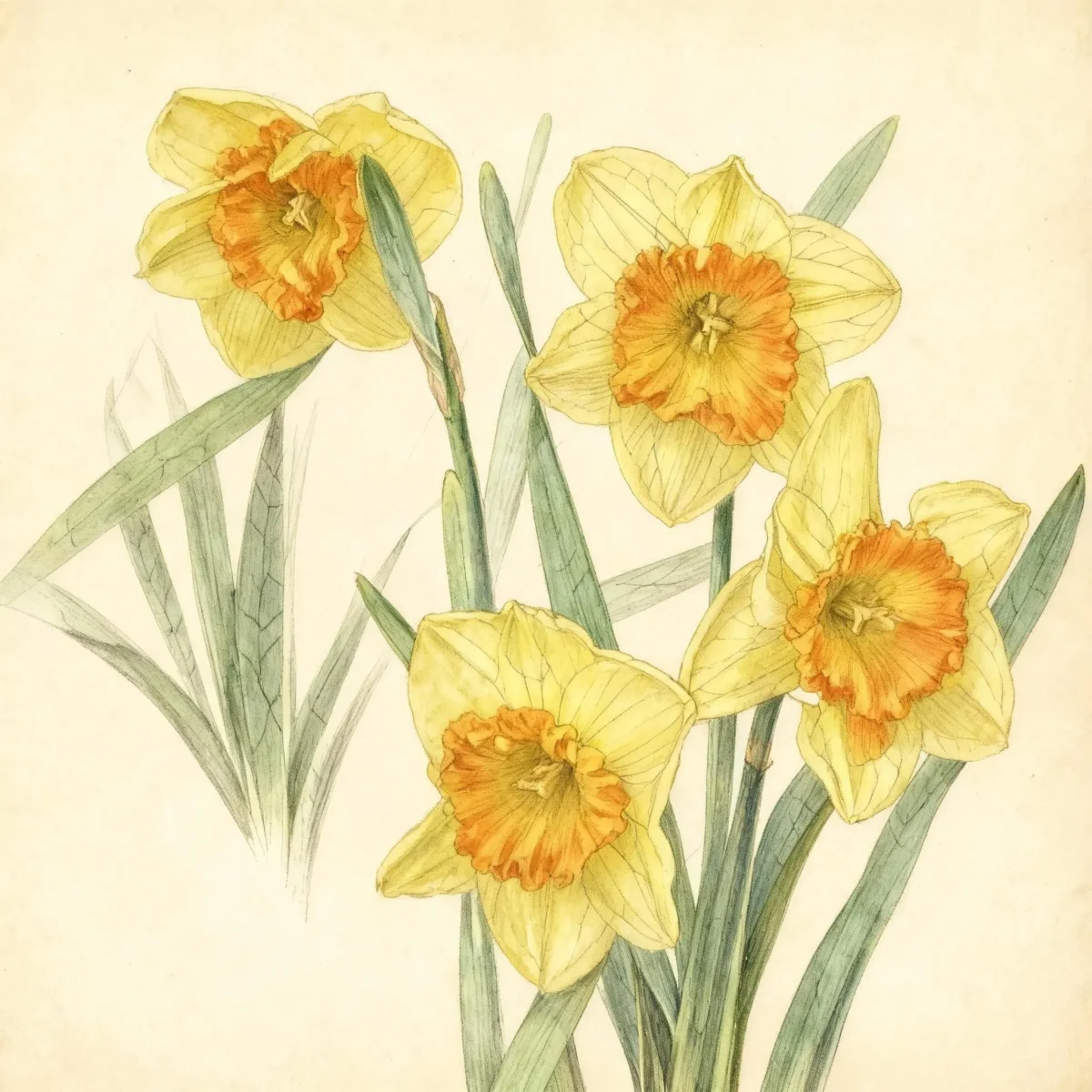 Large-cupped daffodil