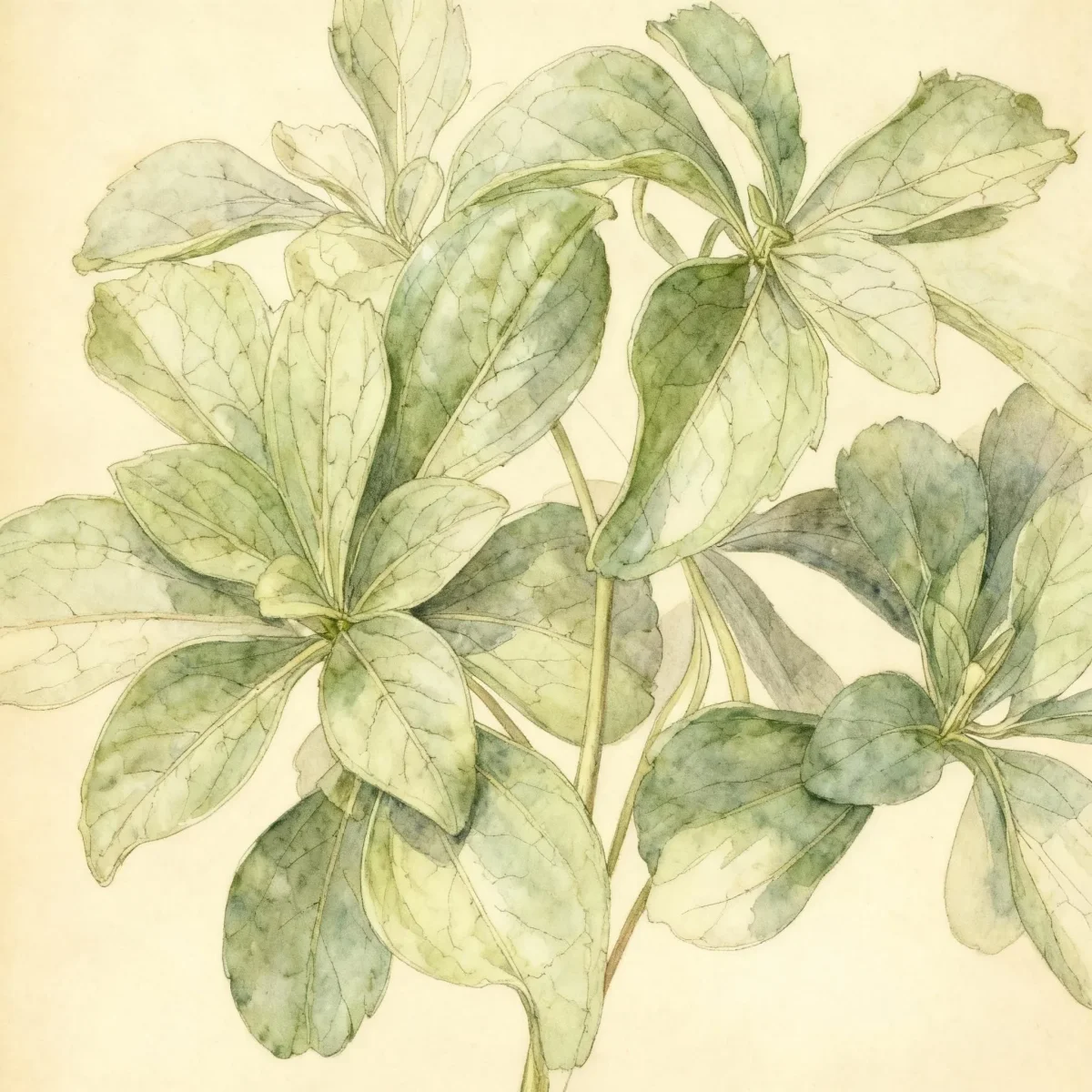 Japanese pachysandra (Pachysandra terminalis 'Green Sheen')