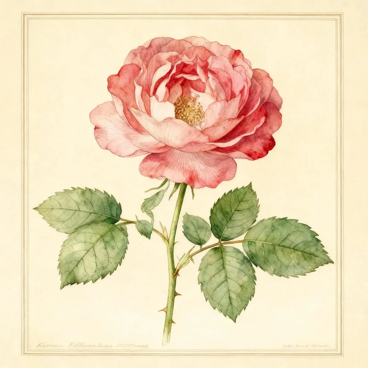 Kordesii rose (Rosa DORTMUND)