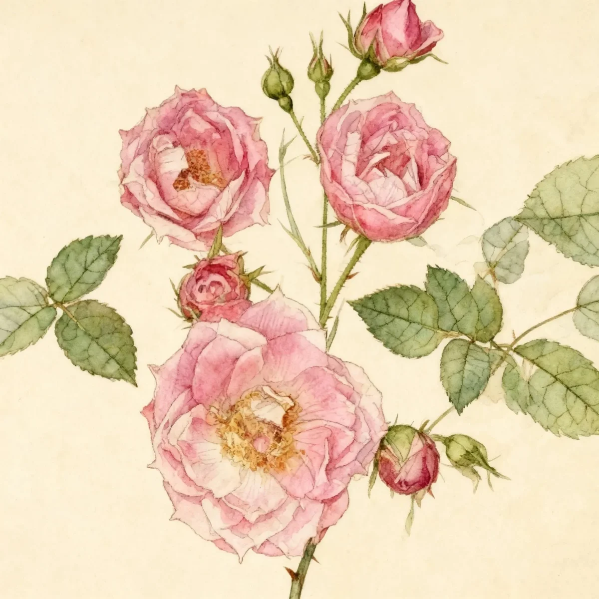 Miniature rose (Rosa 'Savawire' LIVE WIRE)