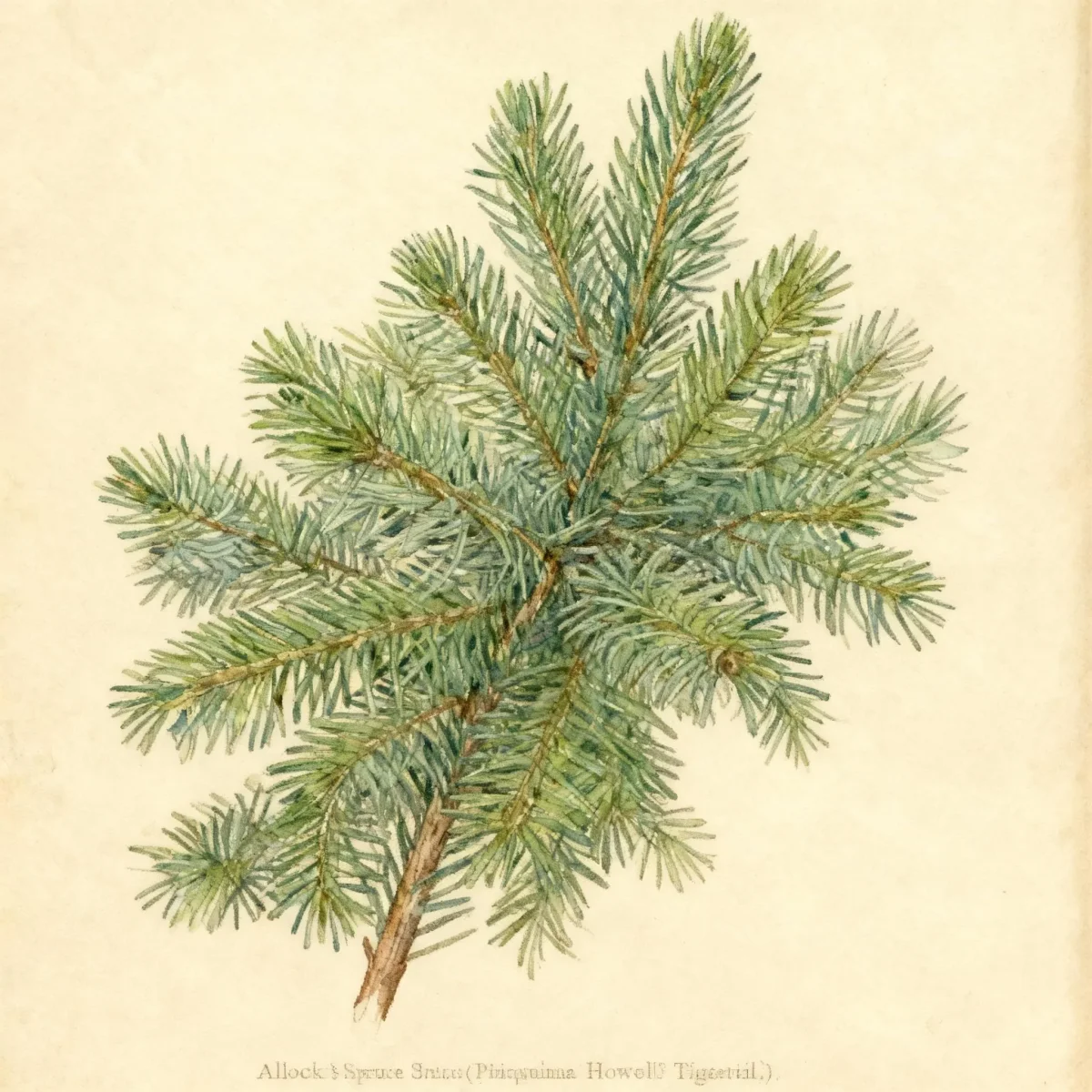 Alcock's spruce