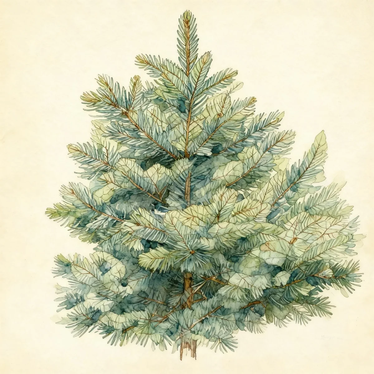 Colorado spruce (Picea pungens 'Walnut Glen')