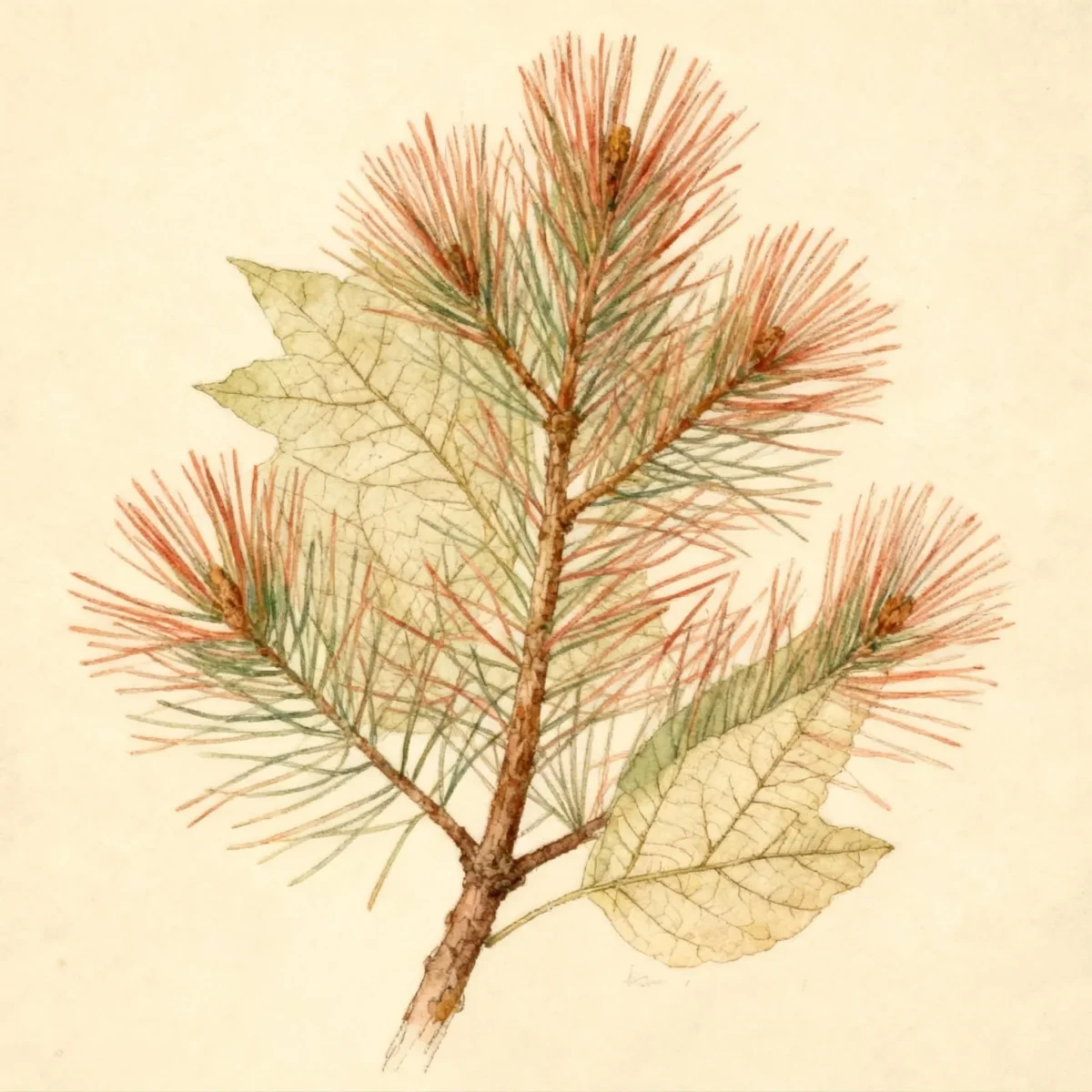 Japanese red pine (Pinus densiflora 'Low Glow')