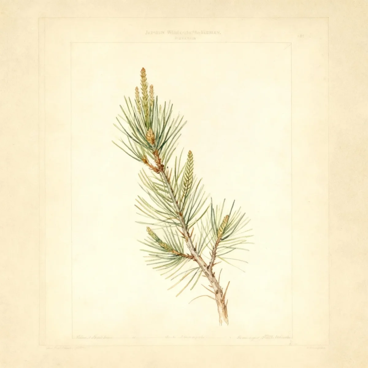 Japanese white pine (Pinus parviflora 'Bergman')