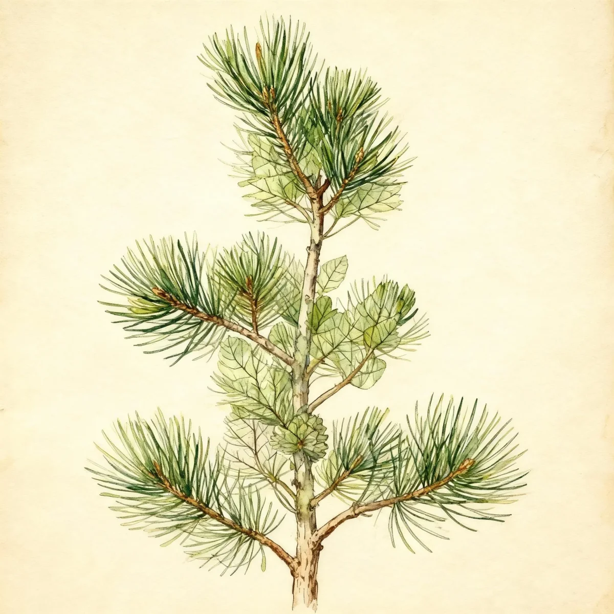 Japanese white pine (Pinus parviflora 'Glauca Nana')