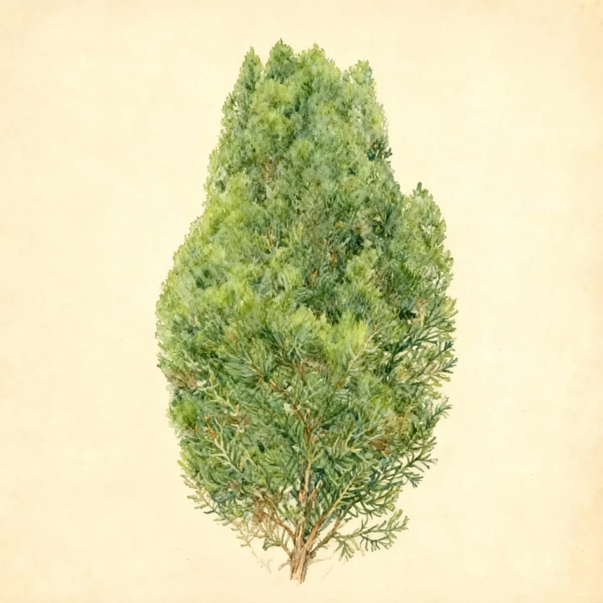Chinese arborvitae (Platycladus orientalis 'Westmont')