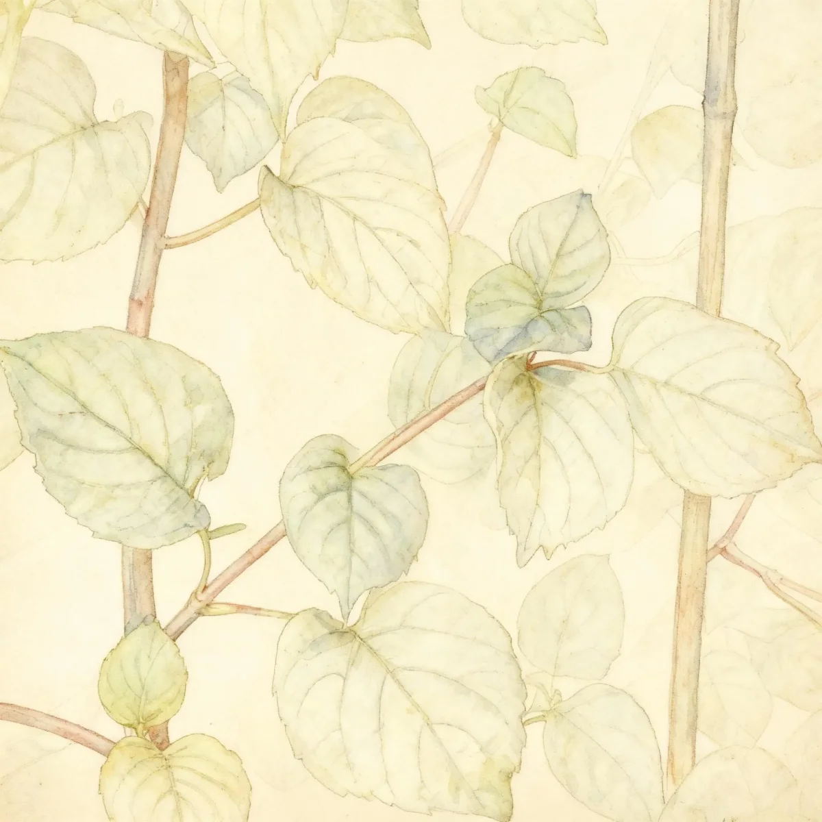 Japanese hydrangea vine (Schizophragma hydrangeoides 'Moonlight')