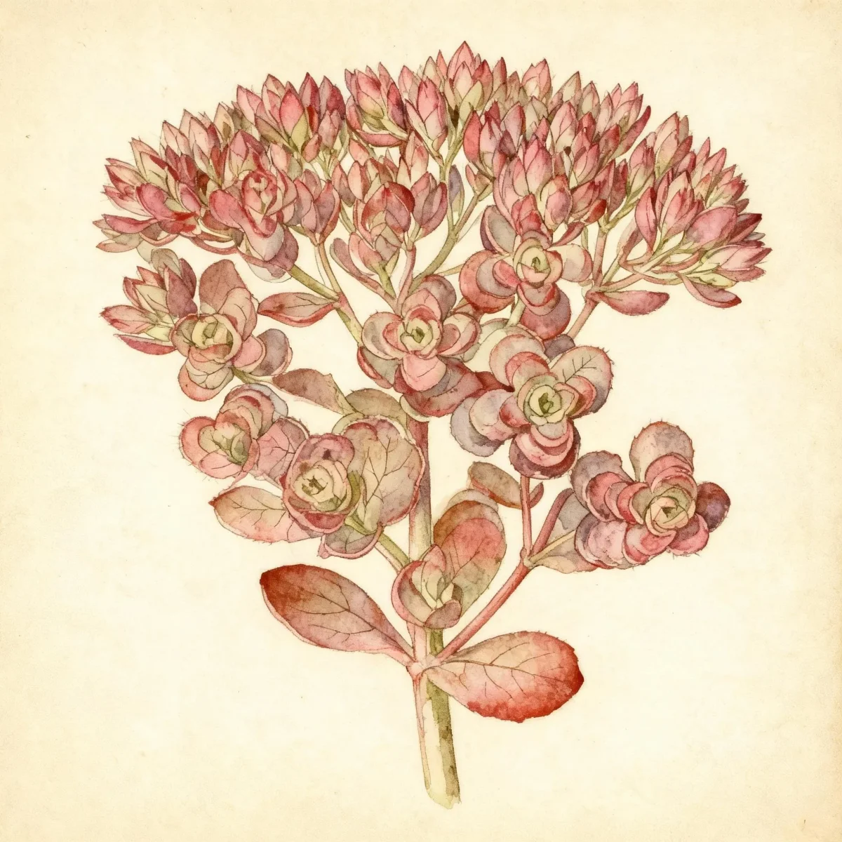Caucasian stonecrop (Sedum spurium 'Schorbuser Blut' DRAGON'S BLOOD)