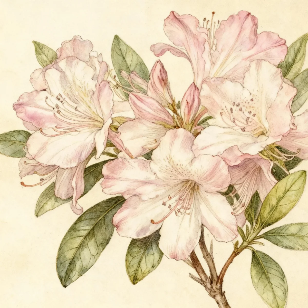 Evergreen azalea (Rhododendron 'Dr. H. R. Schroeder')