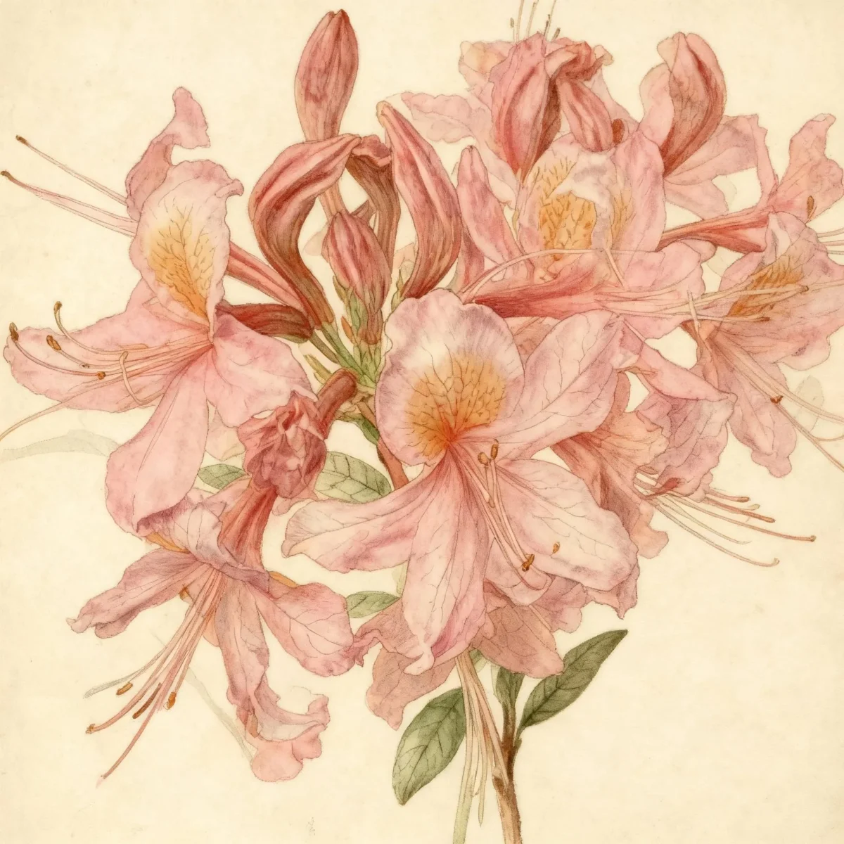 Azalea (Rhododendron 'Fanny')