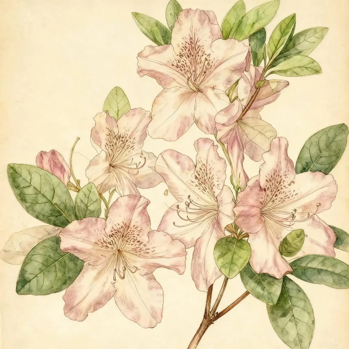 Evergreen azalea (Rhododendron 'Fred D. Cochran')