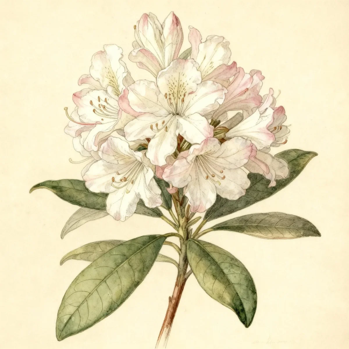 Small-leaved rhododendron (Rhododendron 'Ginny Gee')