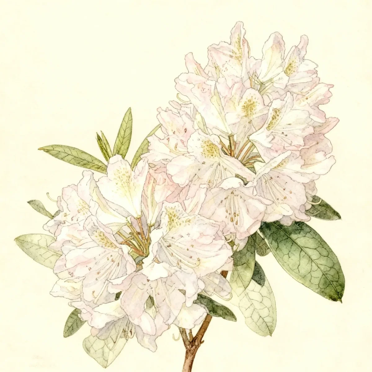 Rhododendron (Rhododendron 'Lodestar')