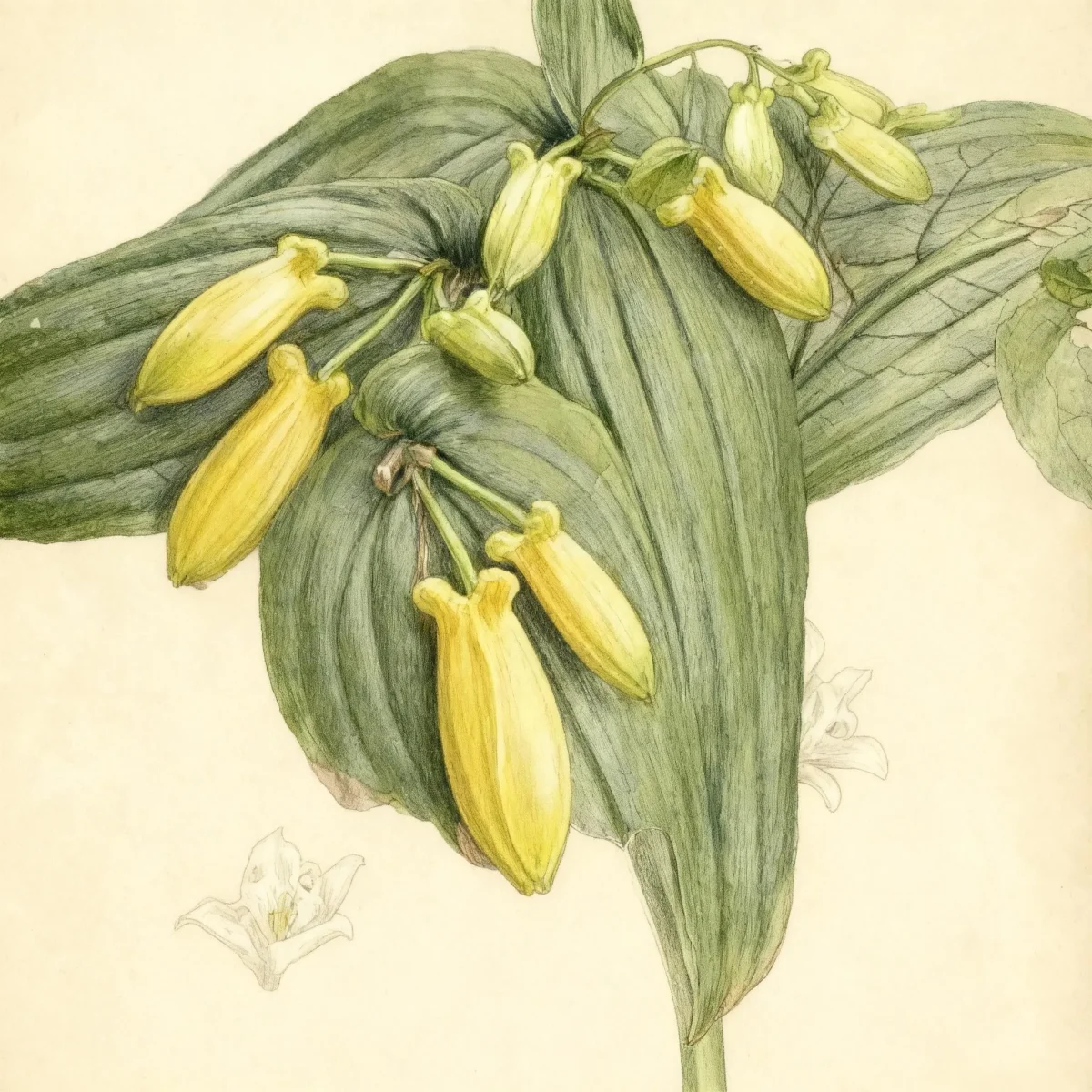 Toad lily (Tricyrtis macrantha subsp. macranthopsis)