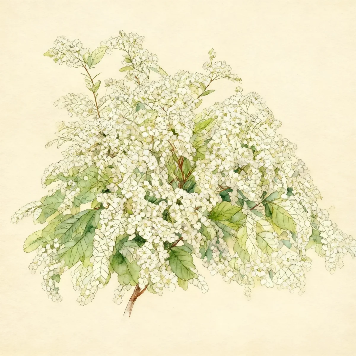 Spirea (Spiraea × vanhouttei)
