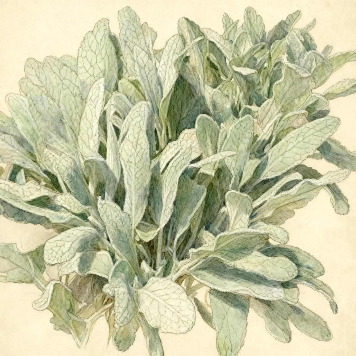 Lamb's ears (Stachys byzantina 'Silver Carpet')