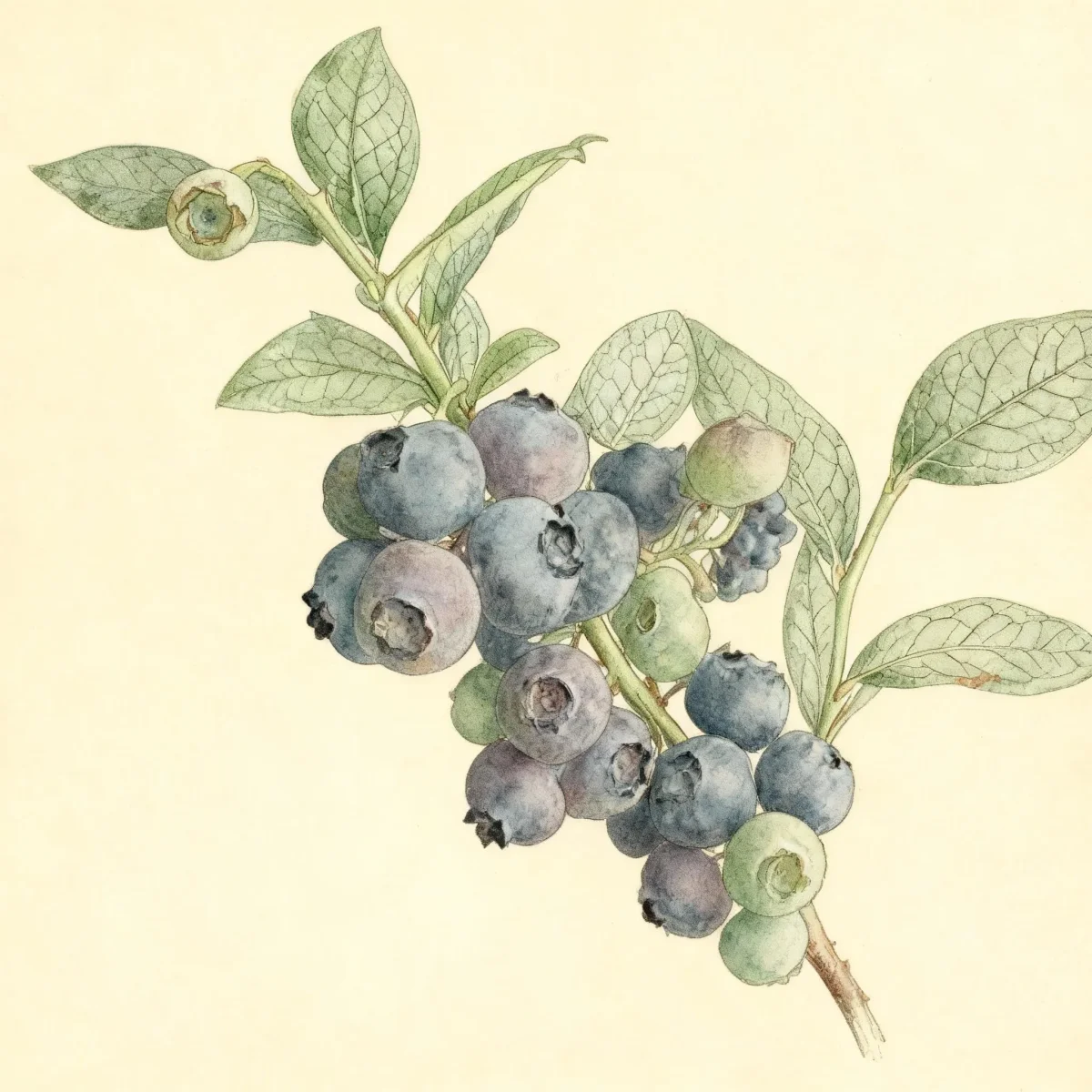 Highbush blueberry (Vaccinium corymbosum 'Jersey')