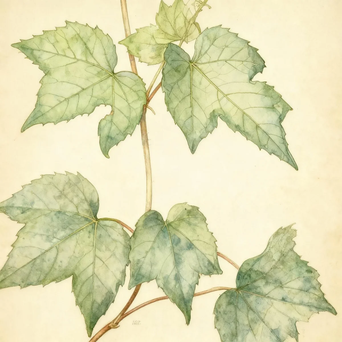 Boston ivy (Parthenocissus tricuspidata 'Fenway Park')