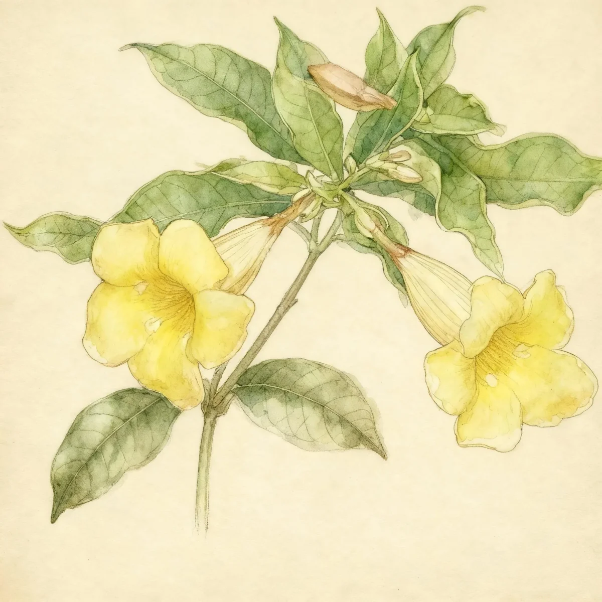 Bush allamanda (Allamanda schottii)