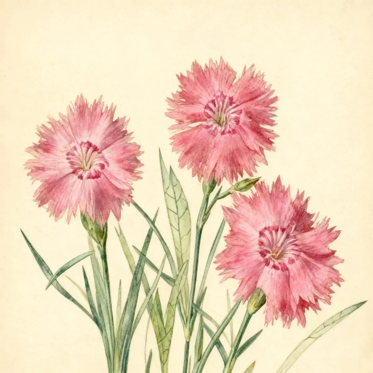 Cheddar pink (Dianthus gratianopolitanus 'Grandiflorus')