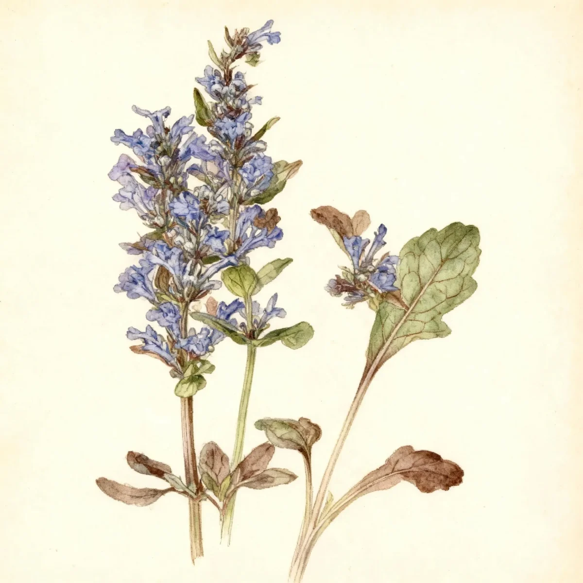 Bugleweed (Ajuga reptans 'Valfredda' CHOCOLATE CHIP)