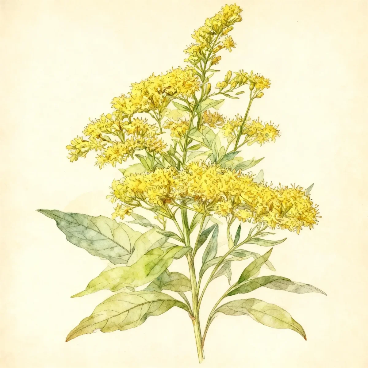 Goldenrod (Solidago sphacelata 'Golden Fleece')