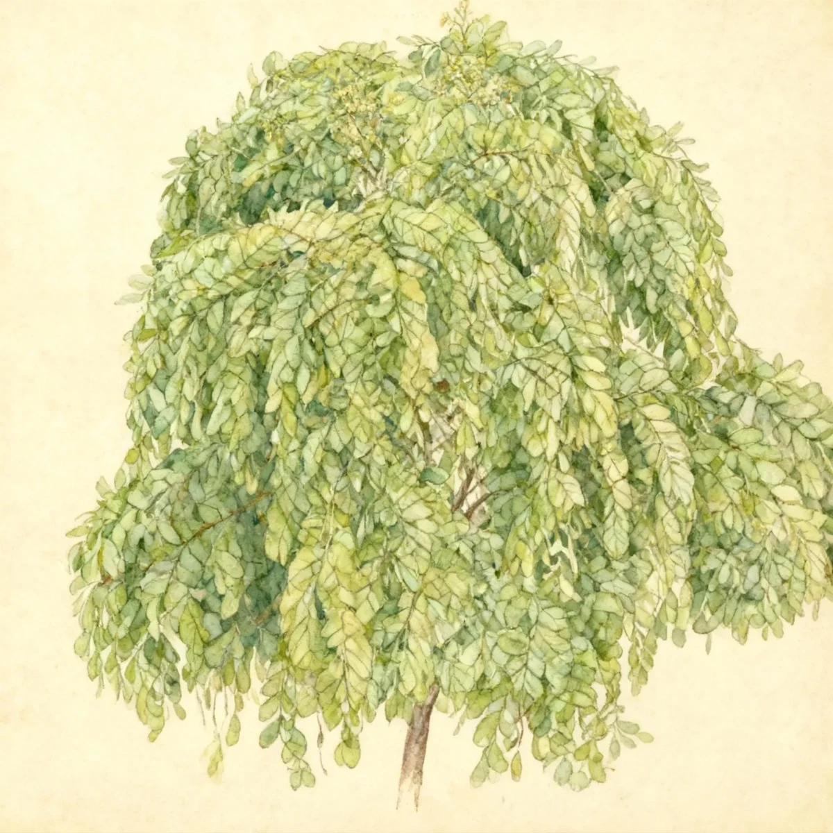 Japanese pagoda tree (Sophora japonica 'Pendula')