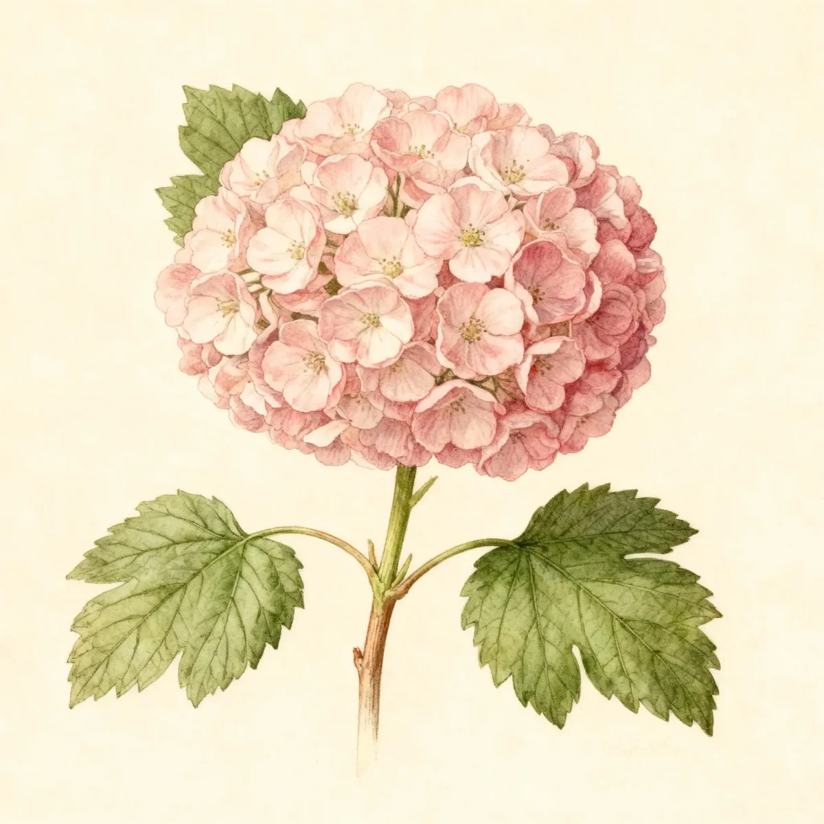 European cranberrybush (Viburnum opulus 'Roseum')