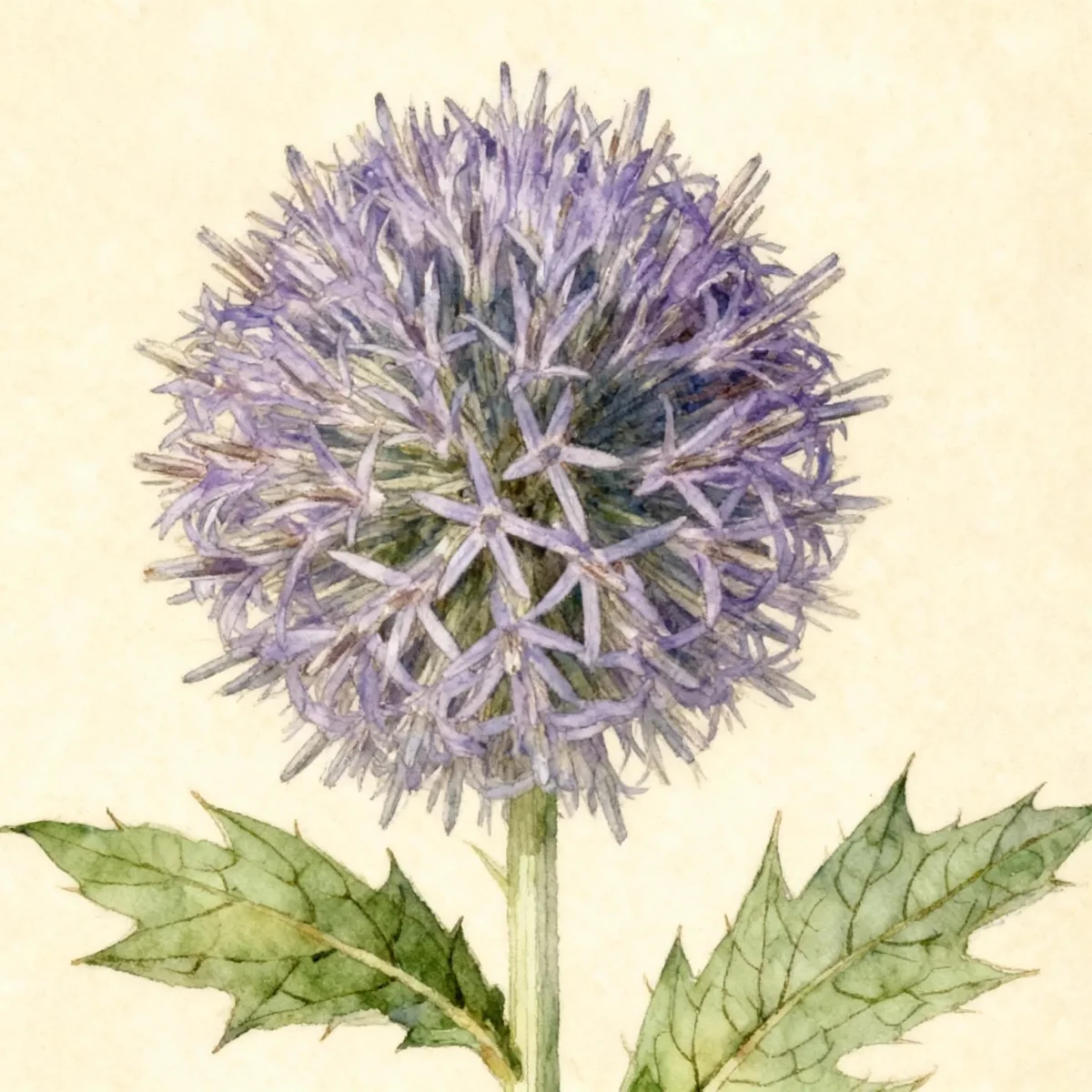 Small globe thistle