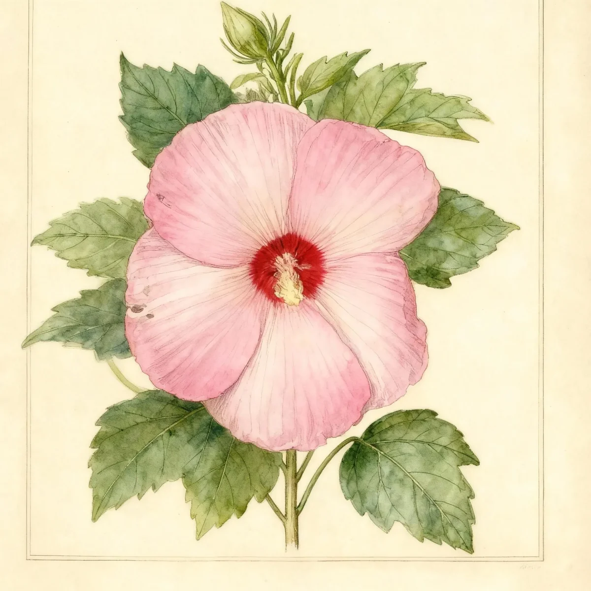 Common rose mallow