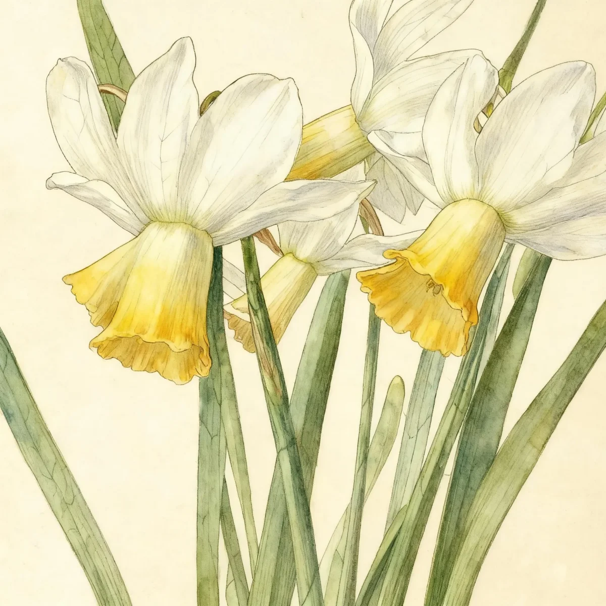Cyclamineus daffodil