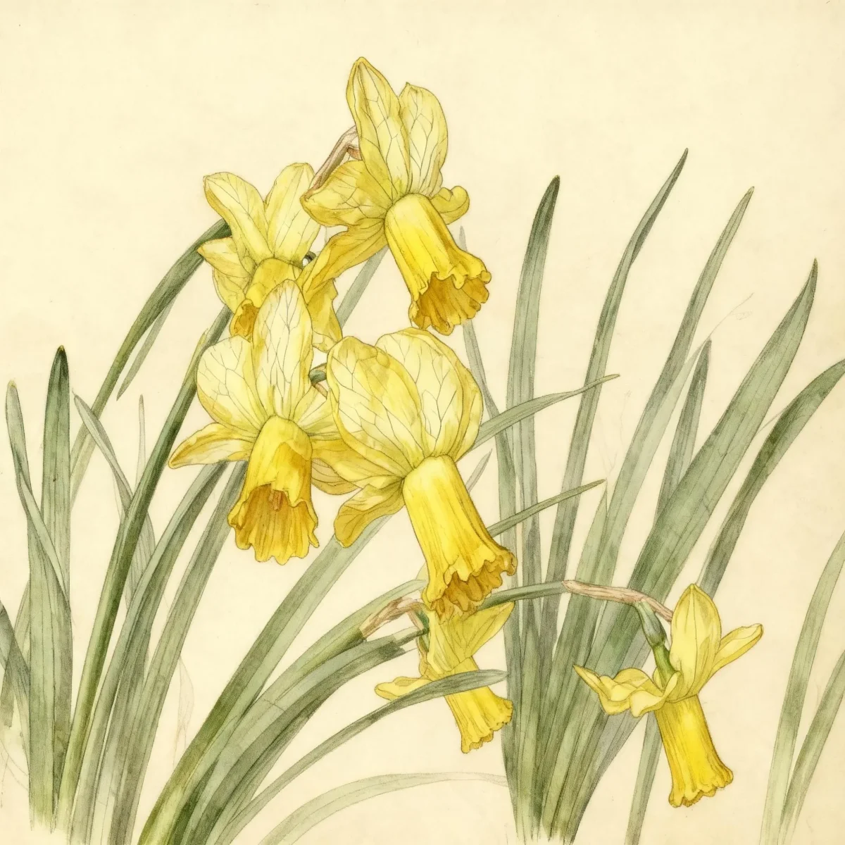 Cyclamineus daffodil