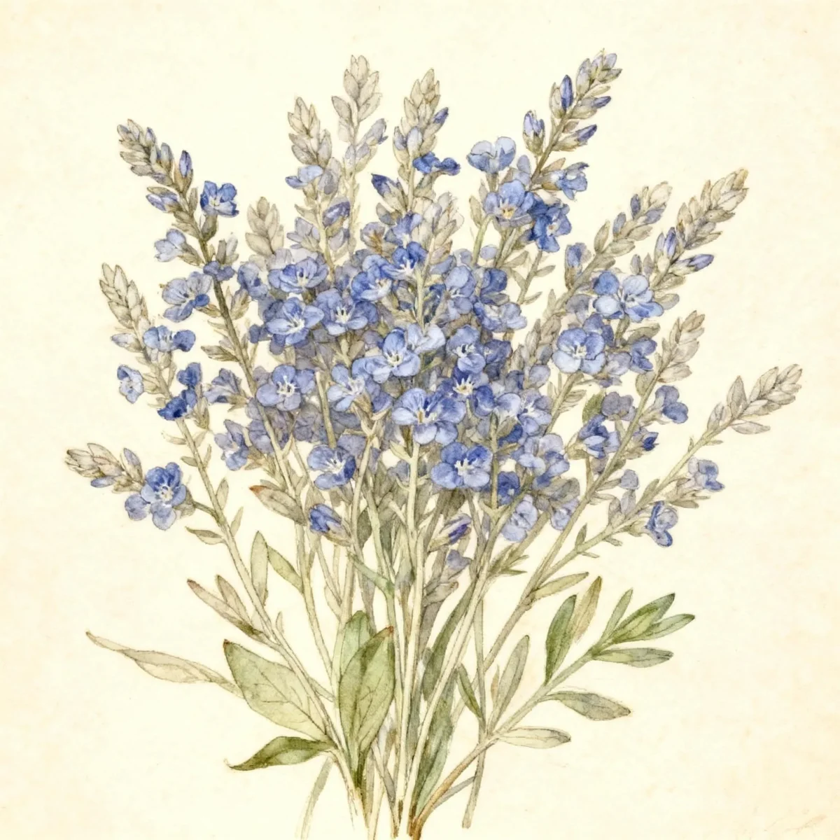 Ash-colored speedwell
