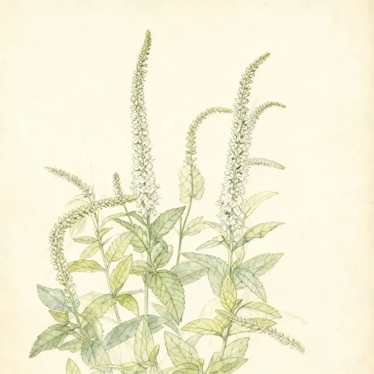 Spiked speedwell (Veronica spicata 'Icicle')