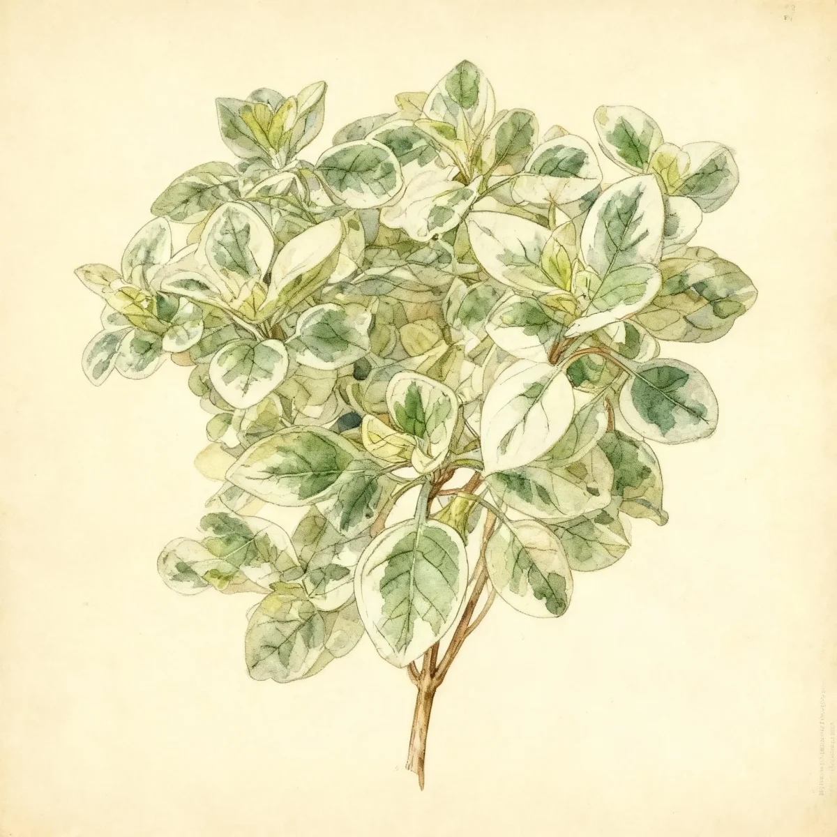 Marjoram (Origanum laevigatum 'Silver Anniversary')