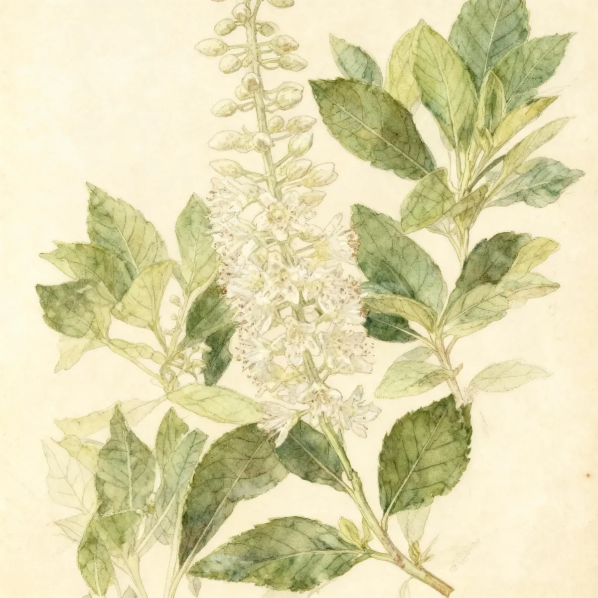 Summersweet (Clethra alnifolia 'Sixteen Candles')