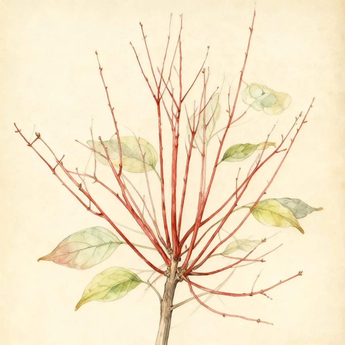 Tatarian dogwood (Cornus alba 'Siberian Pearls')