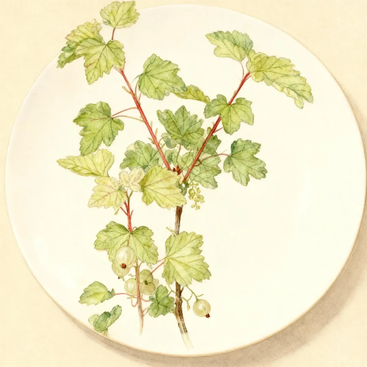 Currant (Ribes rubrum 'White Pearl')