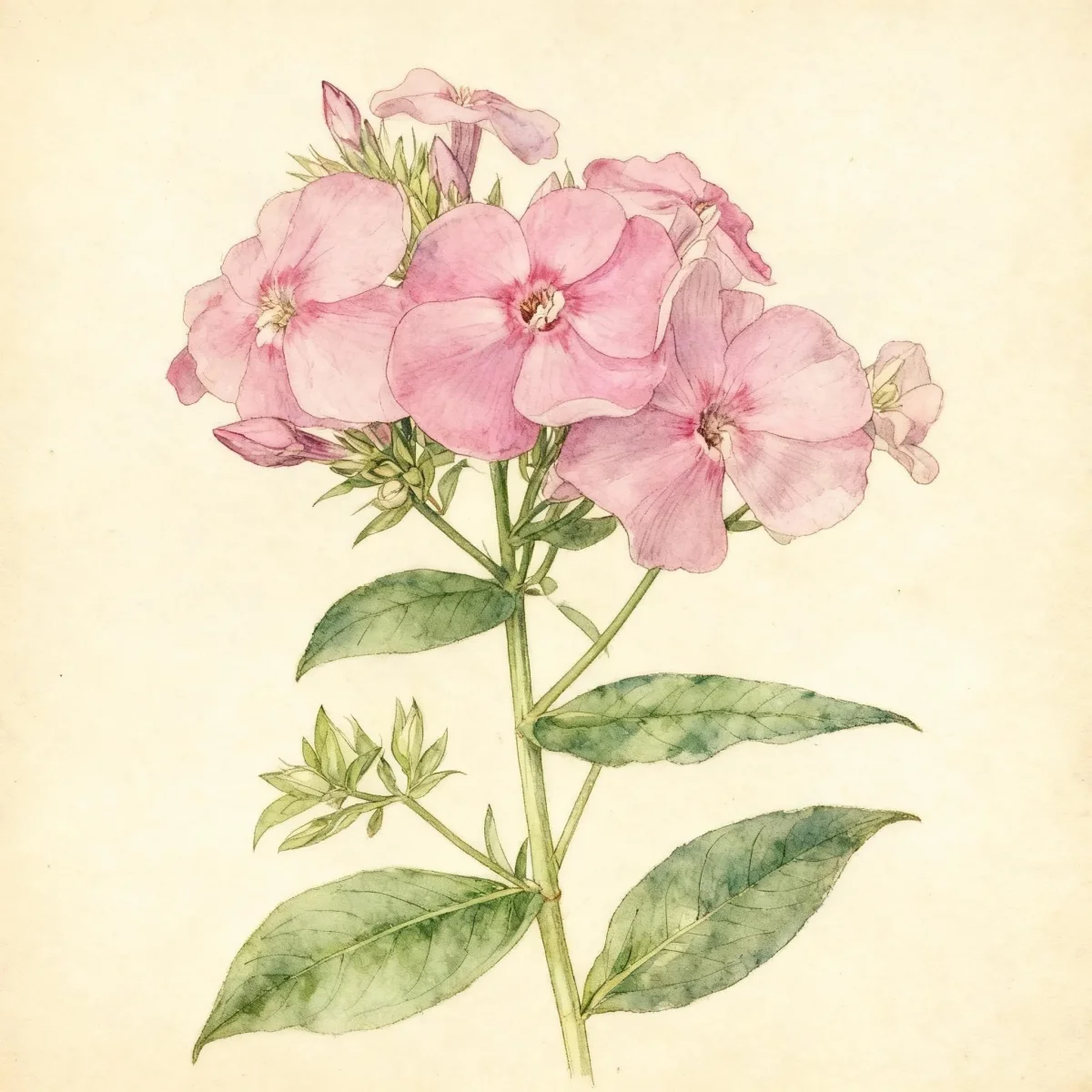 Garden phlox (Phlox paniculata 'Barten' LILAC FLAME)