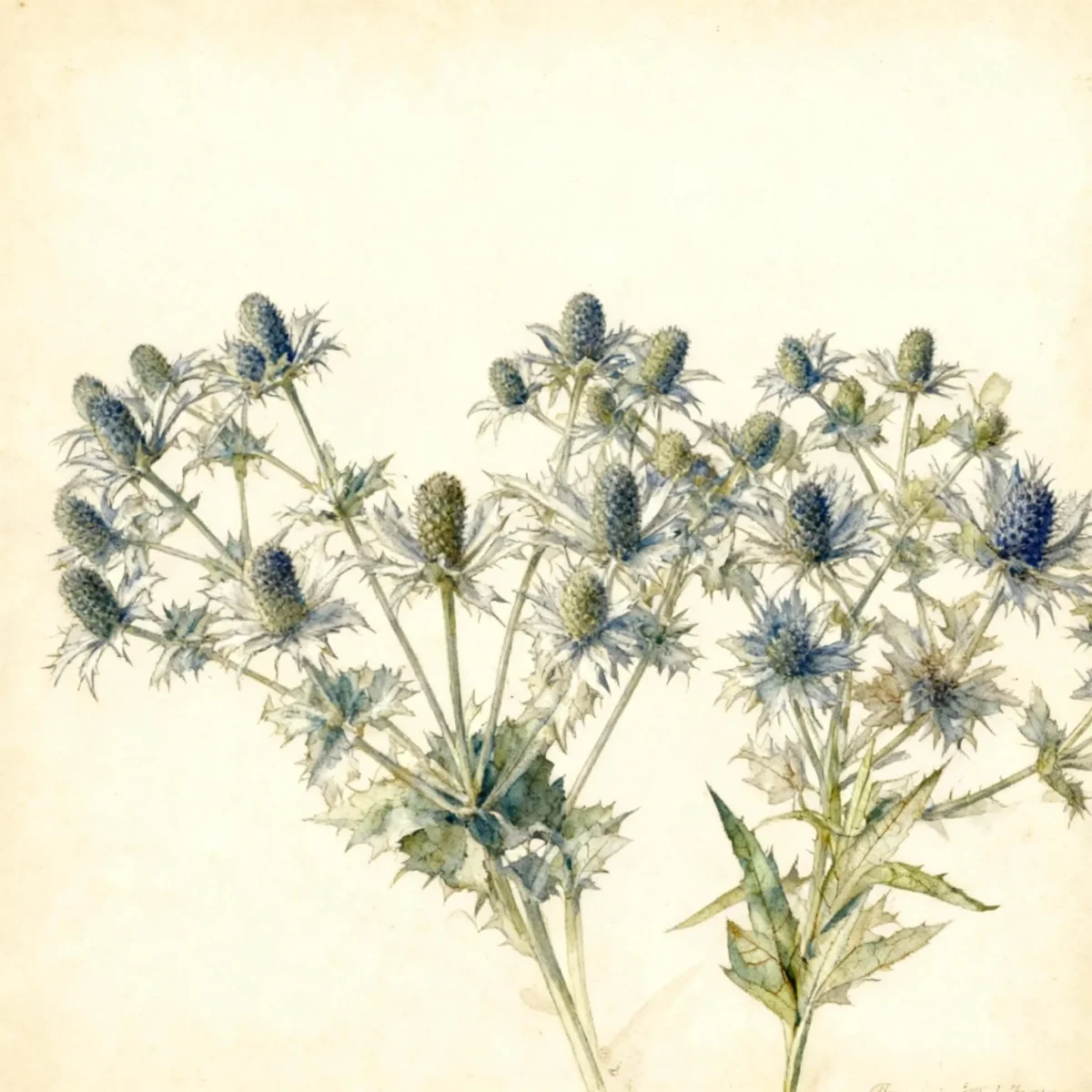 Miss Willmott's ghost (Eryngium giganteum)