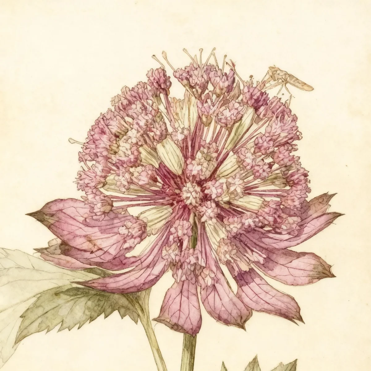 Masterwort (Astrantia major 'Claret')