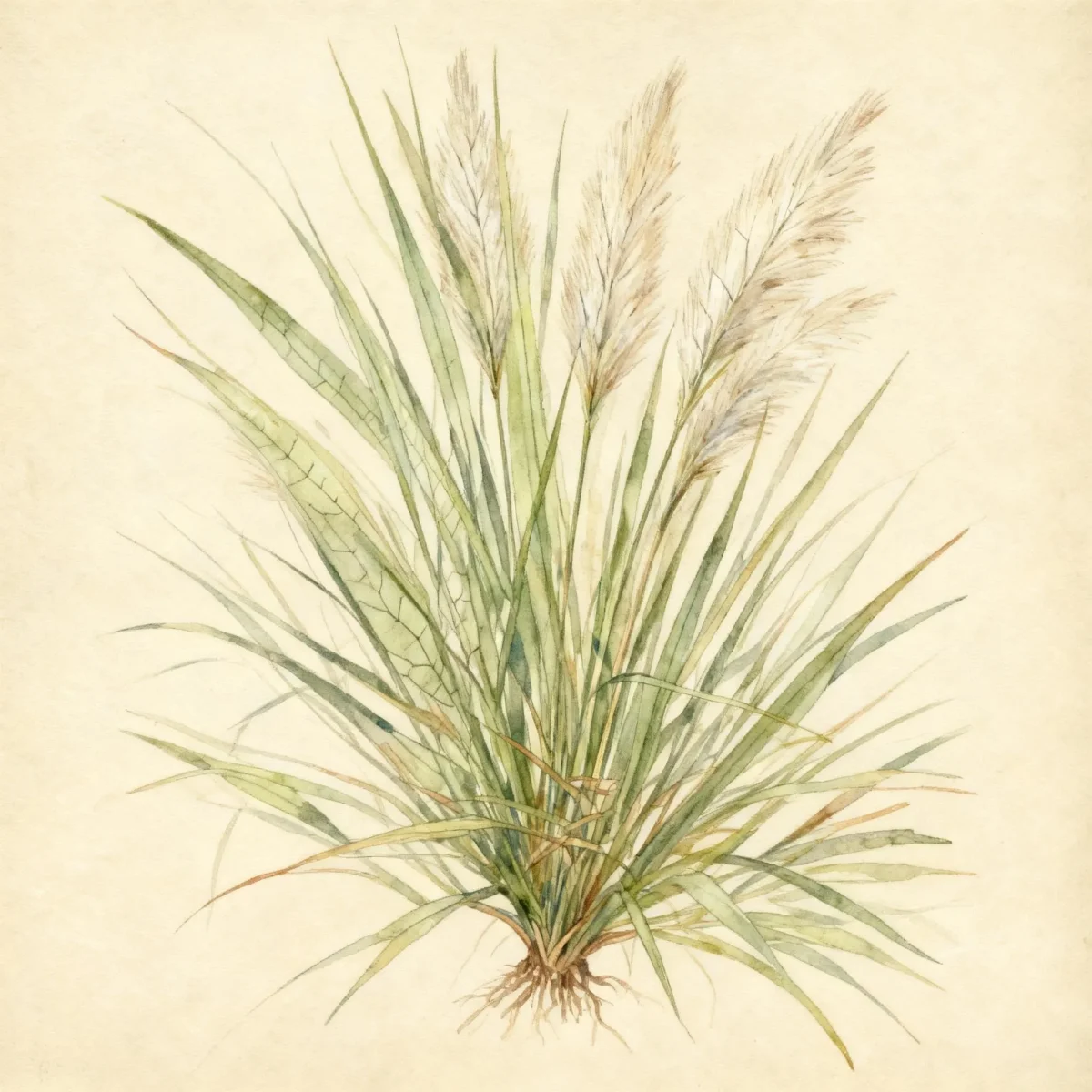 Feather reed grass (Calamagrostis × acutiflora 'Avalanche')