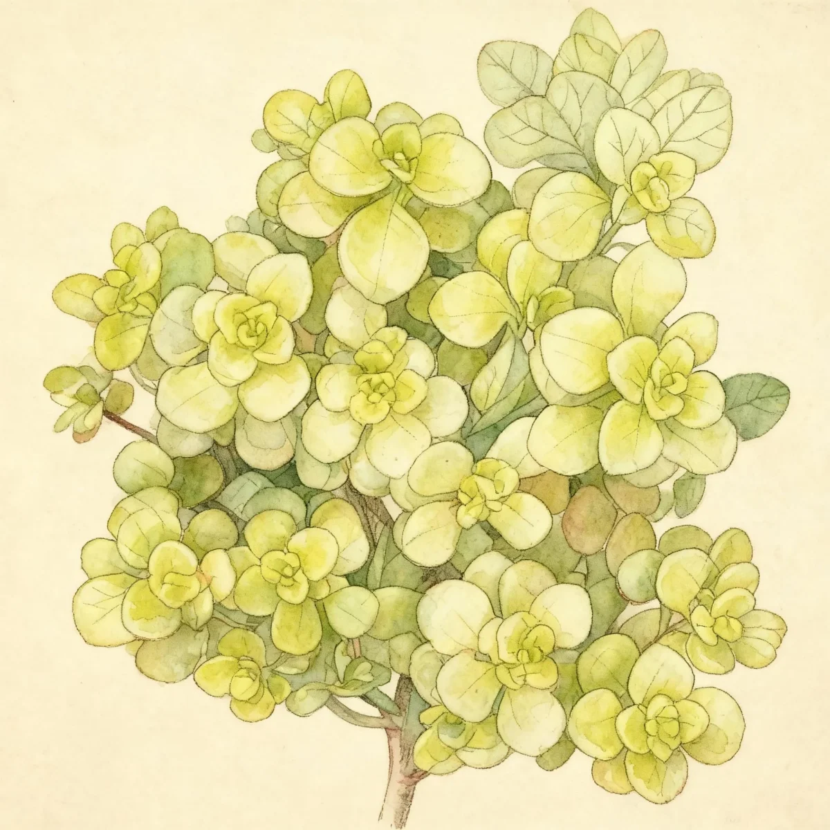 Stonecrop (Sedum makinoi 'Ogon')
